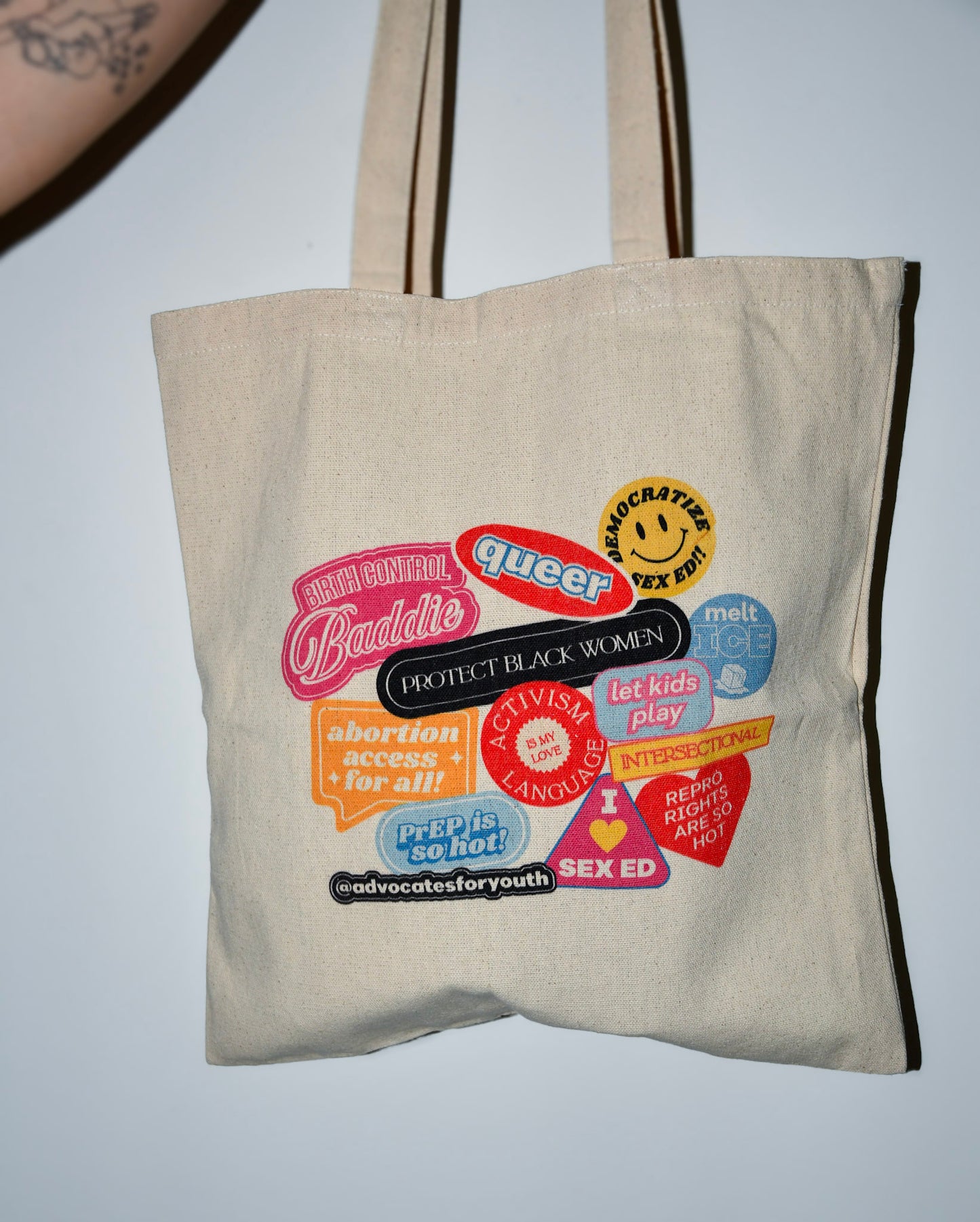 AfY Sticker Tote
