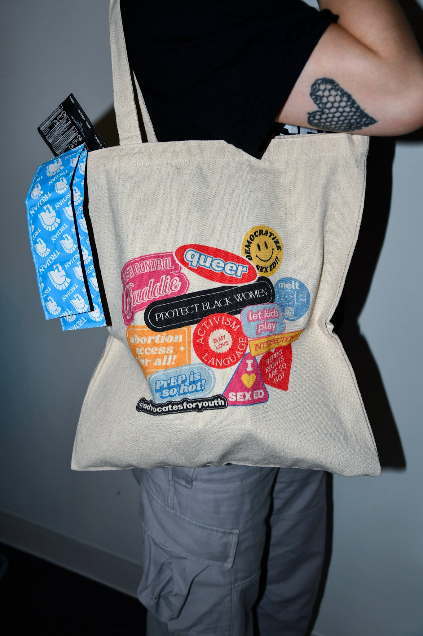 AfY Sticker Tote
