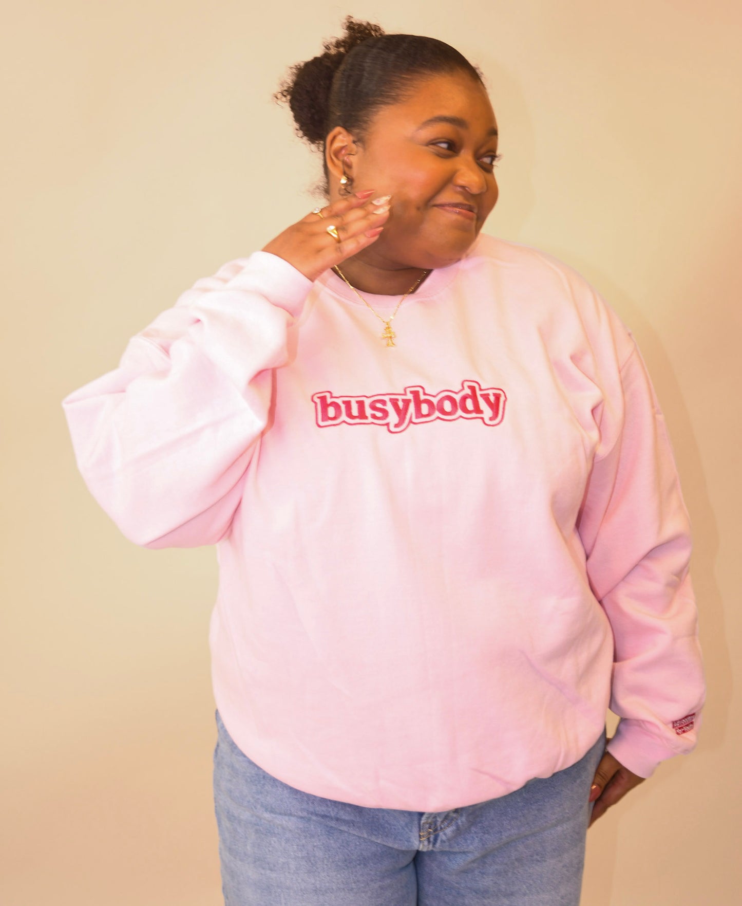 busybody crewneck